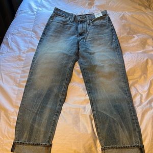 J crew light wash boyfriend jeans